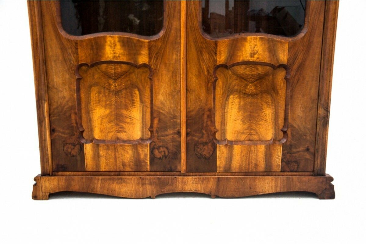 photo for sale Library   Antique Display Case, Northern Europe, Around 1890. After Renovation.