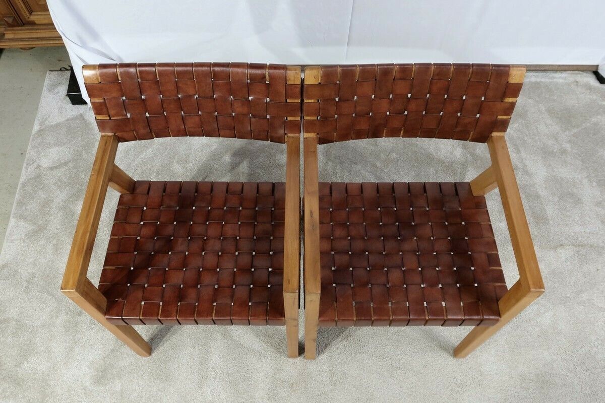 Pair Of "Boss" Armchairs, By O. De Schrijver, Ode's Design   2nd Part Of The 20th Century photo vinterior
