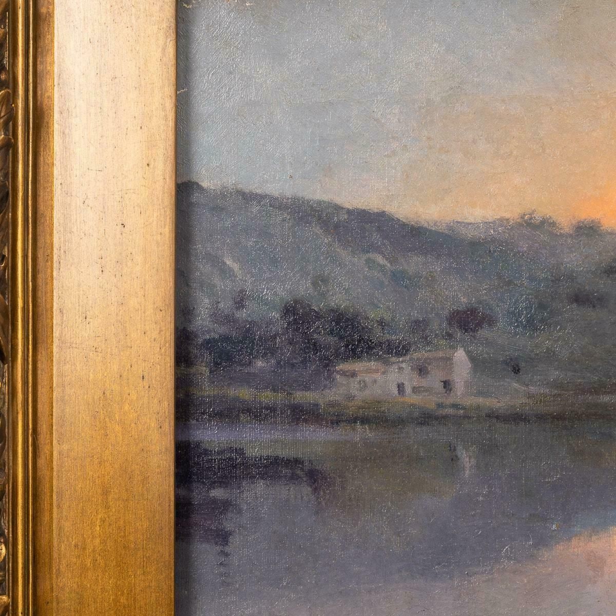 'Crepusculo' (Twilight) Signed By Eliseo Meifren (Spain 1856 1949) photo buy