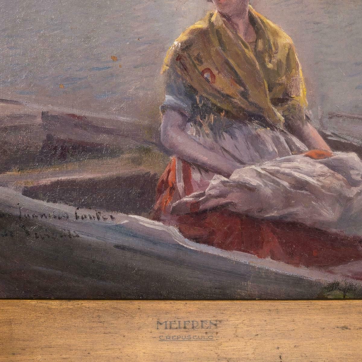 photo buy 'Crepusculo' (Twilight) Signed By Eliseo Meifren (Spain 1856 1949)