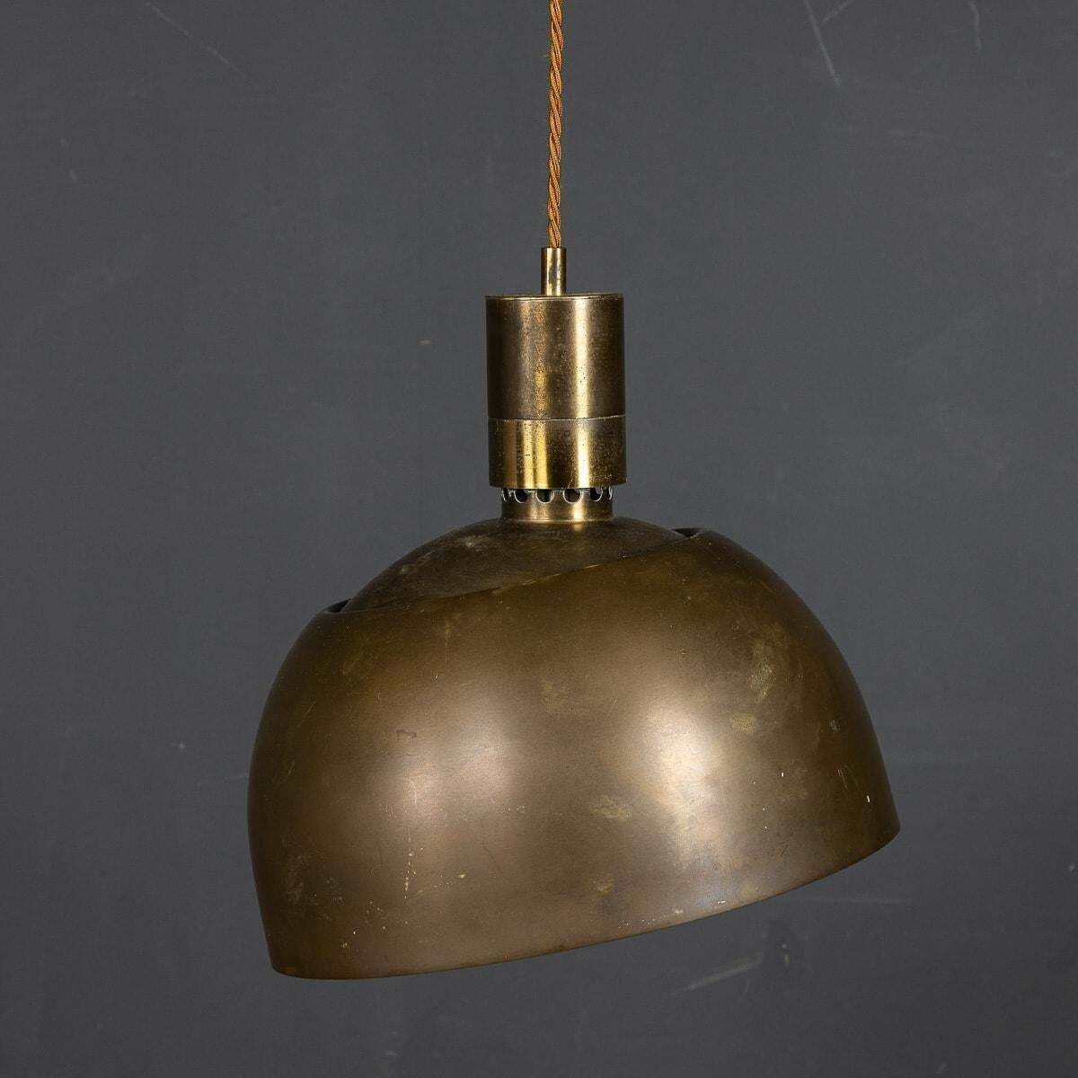 Pair Of Italian Brass Articulated Wall Lights By Albini & Helg, C.1960 photo vinterior