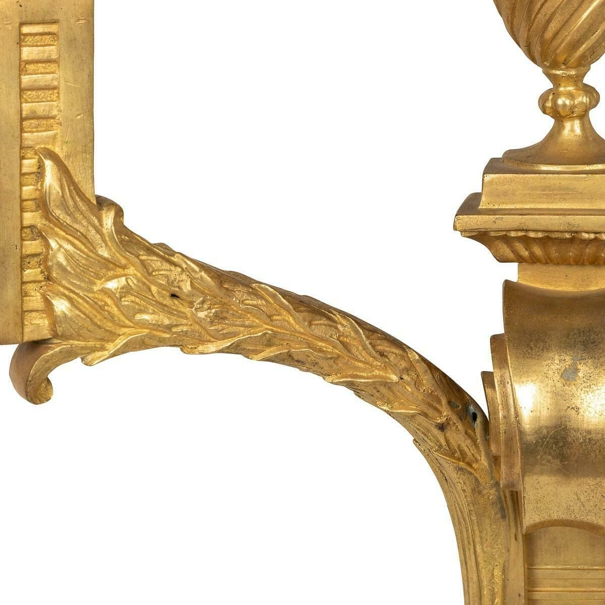 photo furniture 19th Century Set Of Four French Louis XVI Style Ormolu Gilt D'appliques, C.1870