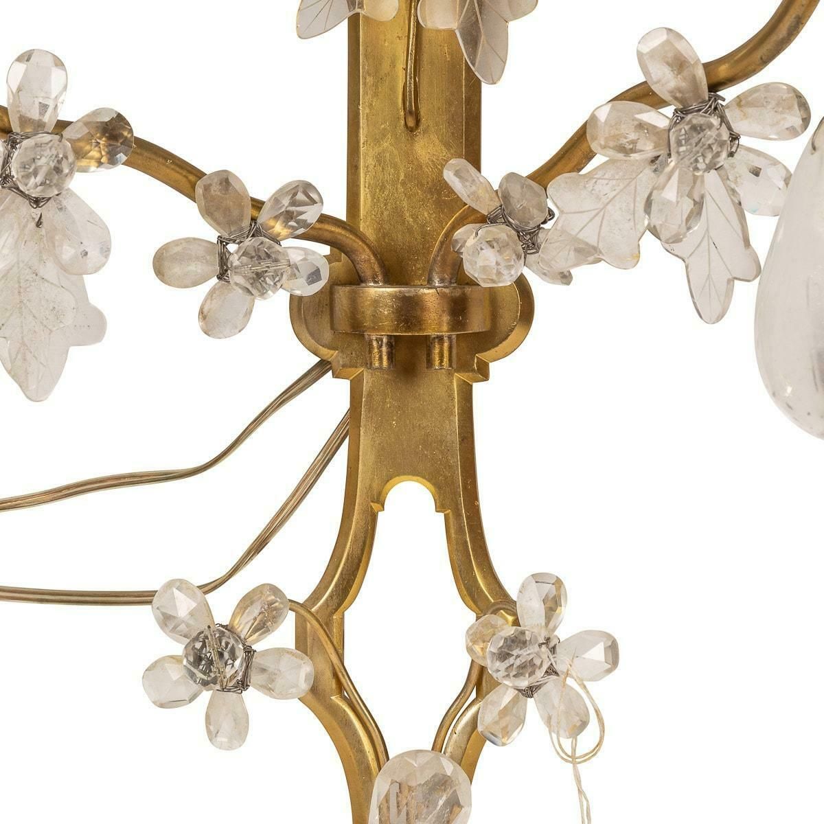 20th Century French Baroque Style D'appliques Wall Lights, Maison Bagues, C.1900 photo buy