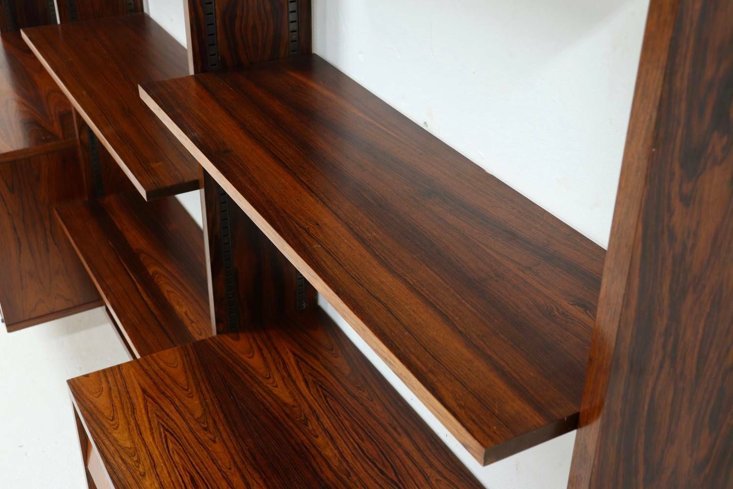 photo for sale Rosewood Wall Unit By Alfred Hendrickx For Belform Belgium 1960s