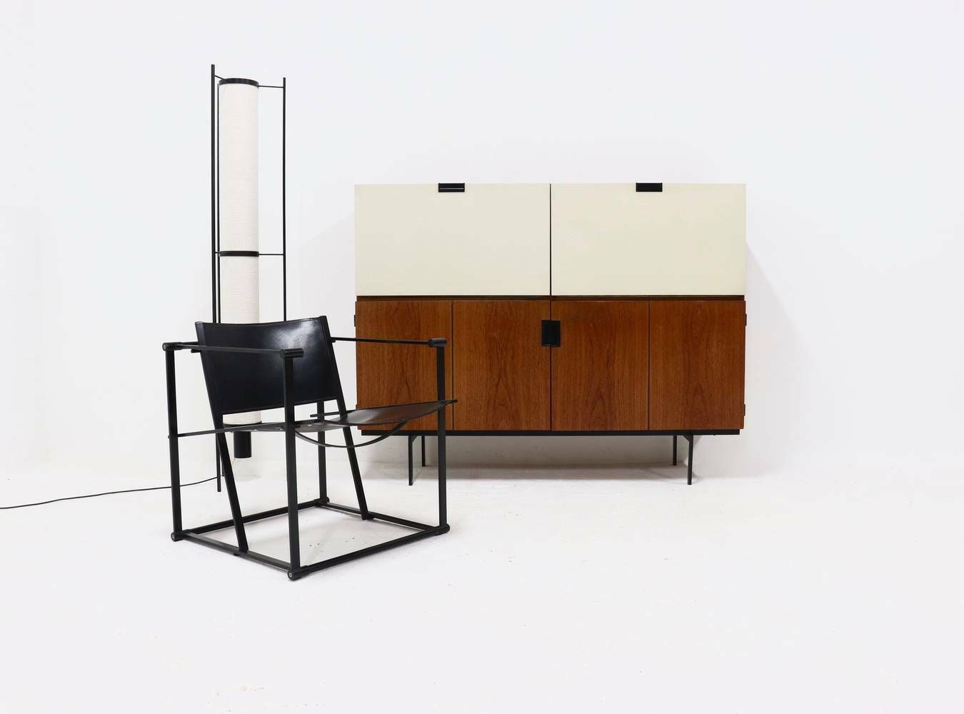 photo vintage Pastoe Cu07 Japanese Series Cabinet By Cees Braakman 1950s
