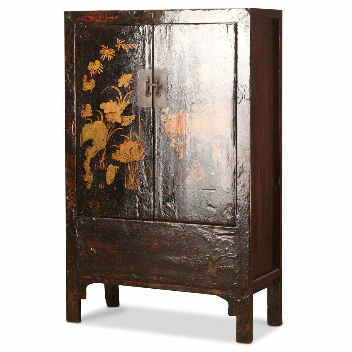 Black Lacquer Shanxi Wedding Cabinet photo furniture