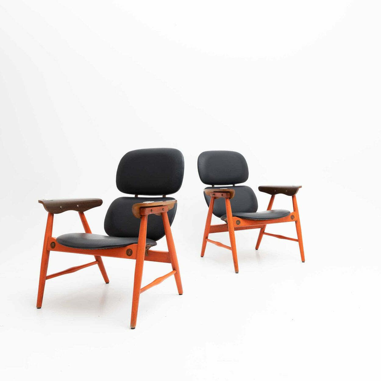 Paar Poltronova Fauteuils, Italië Ca. Jaren 1960 photo buy