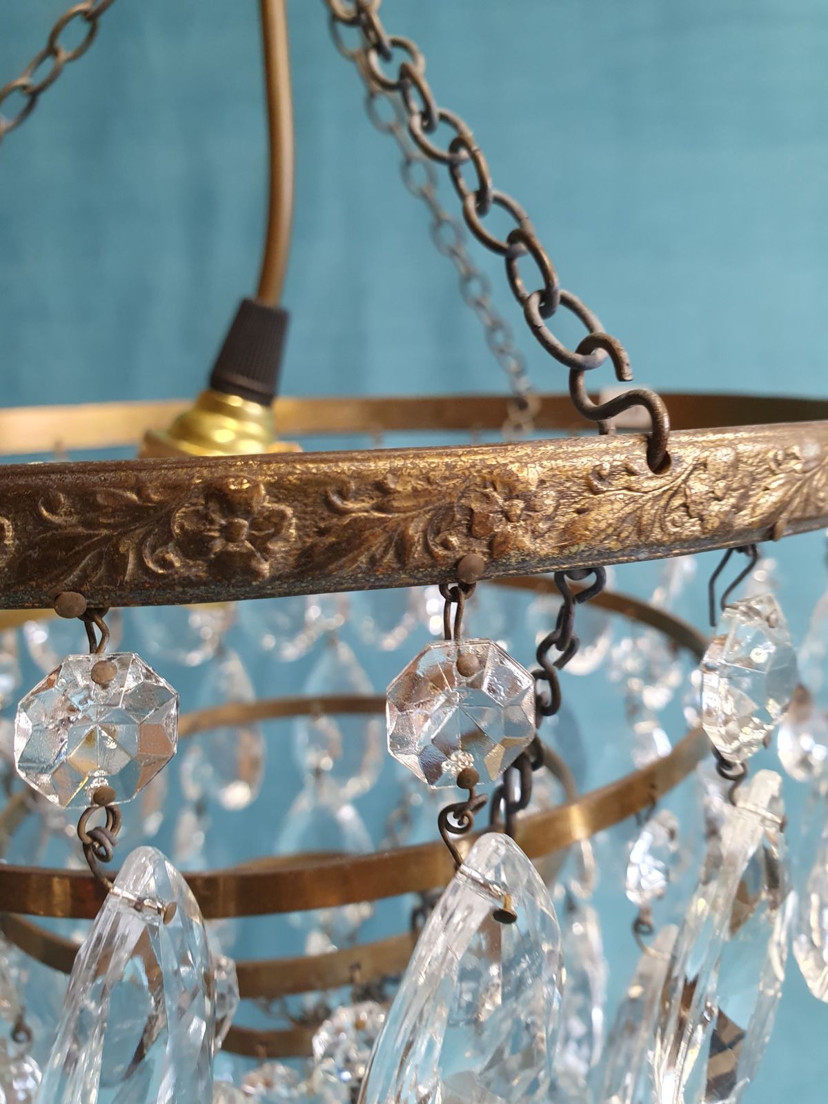 Early 20th Century Drip Chandelier photo for sale