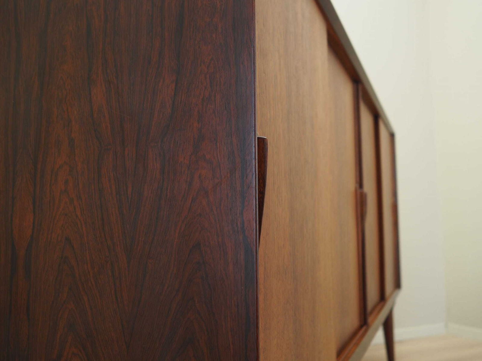 Furniture Vintage Highboard, Danish Design, 1970s, Manufacturer: Omann Jun photo