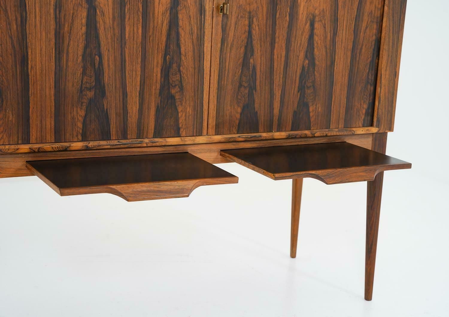 Danish Mid Century Bar Cabinet In Rosewood By Kurt østervig photo buy