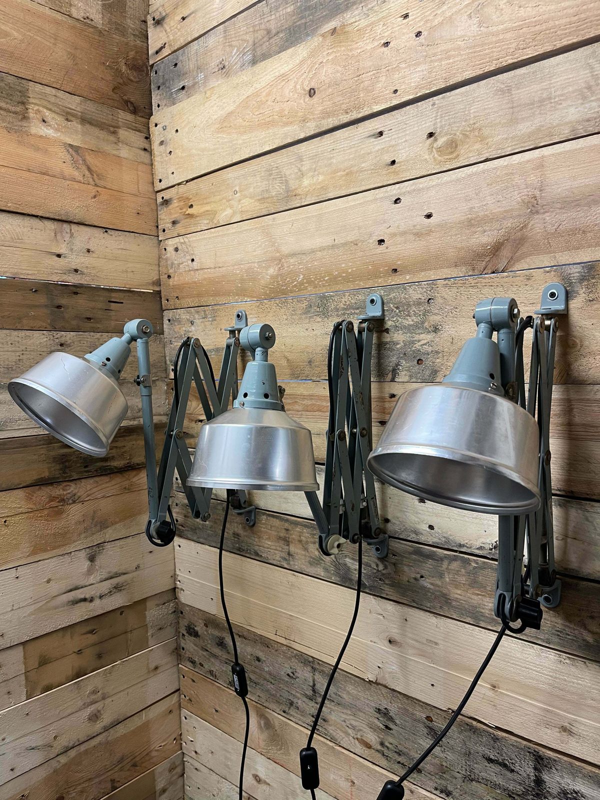 photo furniture 1950s Scissor Lamps By Curt Fischer For Midgard