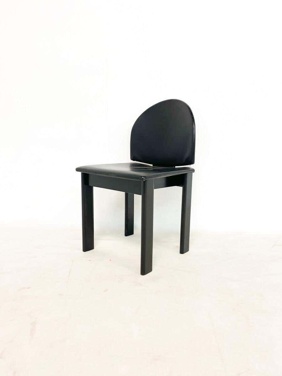 Mid Century Modern Set Of 6 Chairs For Mobil Girgi, Italy, 1970s photo furniture