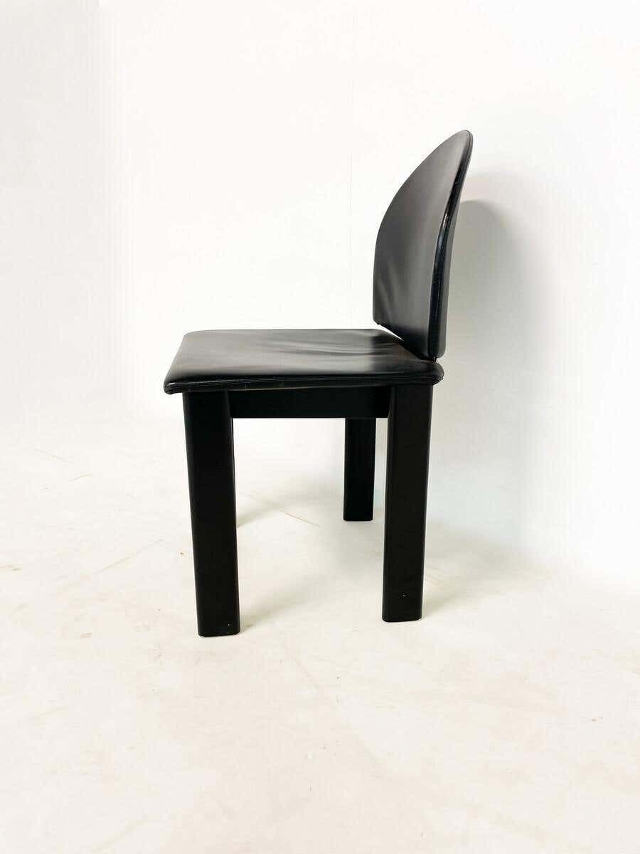 Mid Century Modern Set Of 6 Chairs For Mobil Girgi, Italy, 1970s photo for sale
