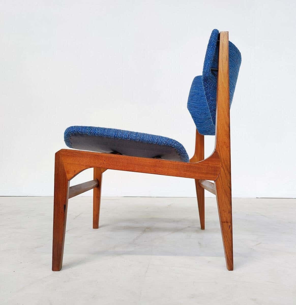 Mid Century Modern Set Of Two Armchairs With Matching Ottoman, Italy, 1960s photo 2552.0