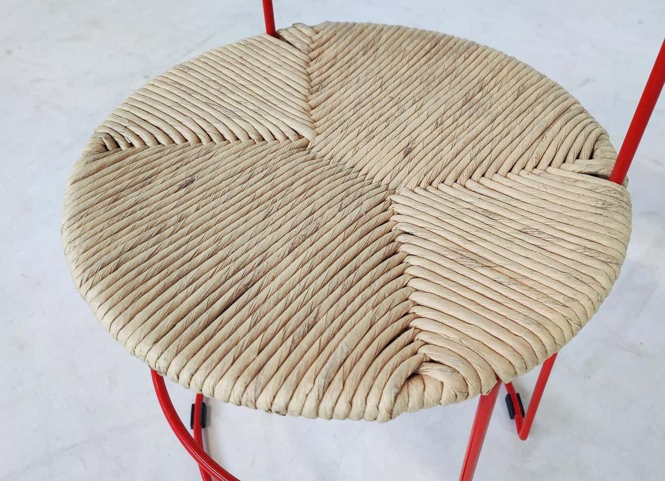 Mid Century Modern Set Of 4 Chairs By Laura De Lorenzo & Stefano Stefani photo Furniture