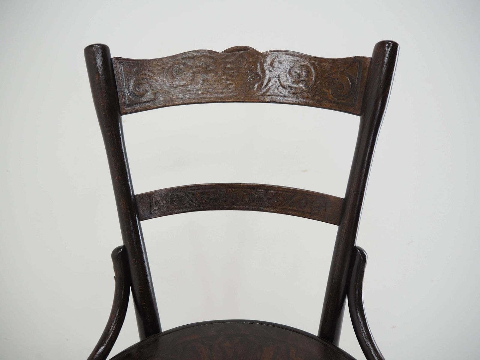 Antique Dining Chair Fischel, Austria , Cca 1890s photo Furniture