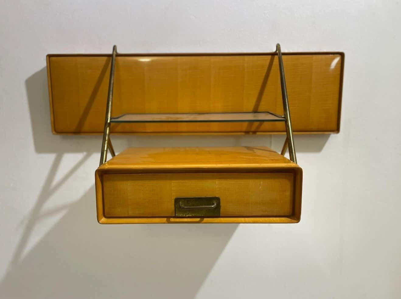 Mid Century Modern Pair Of Nightstands By Silvio Cavatorta, 1950s photo buy