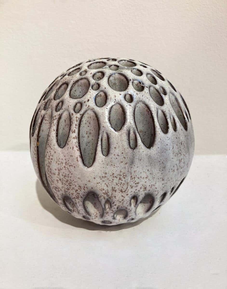 Mid Century Modern Ceramic Sculpture By Alessio Tasca, Italy, 1970s photo vinterior