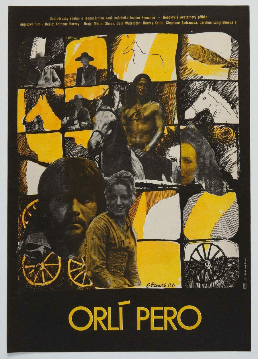 photo furniture Movie Poster, Eagle’s Wing, Miroslav Hlaváček, 1980