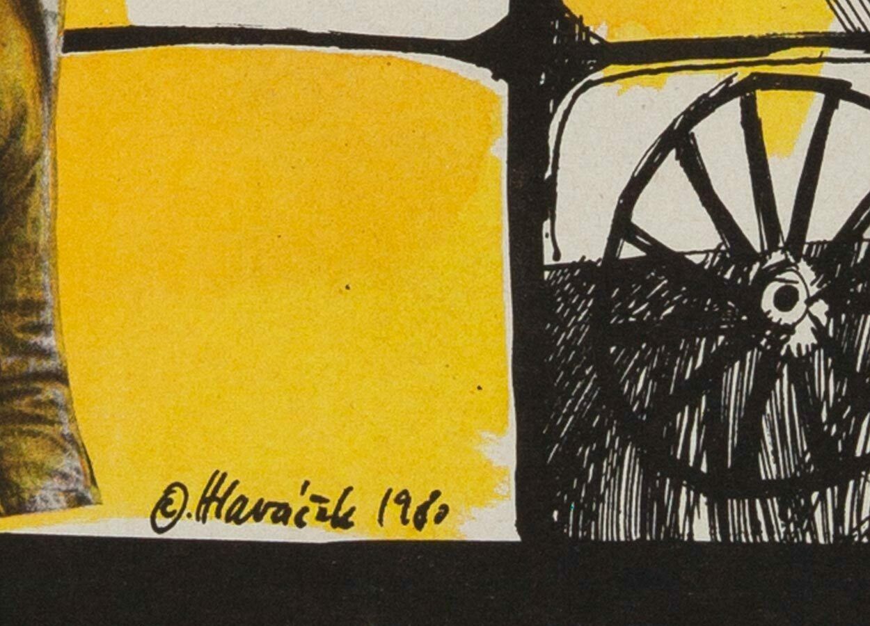 142.0 Movie Poster, Eagle’s Wing, Miroslav Hlaváček, 1980 photo