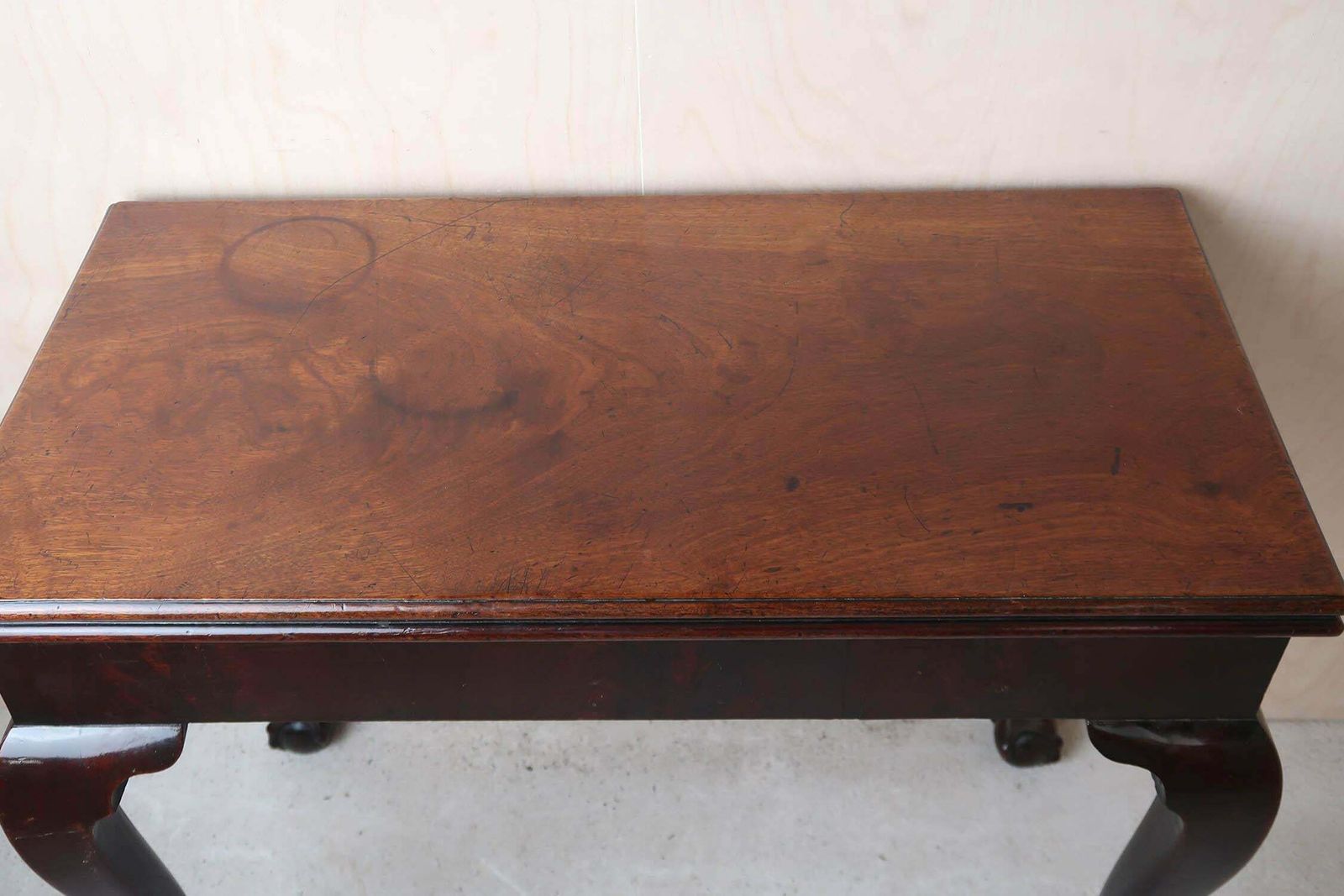 Antique Chippendale Style Side Table With Claw And Ball Feet. C.1780 photo Furniture