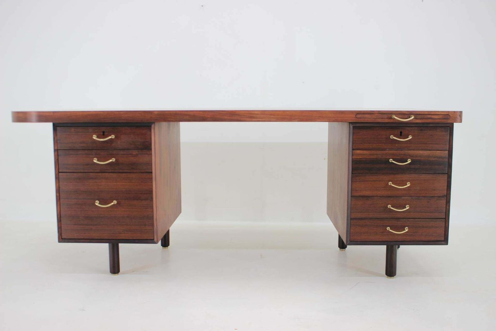1960s Large Exclusive Free Standing Palisander Desk photo furniture