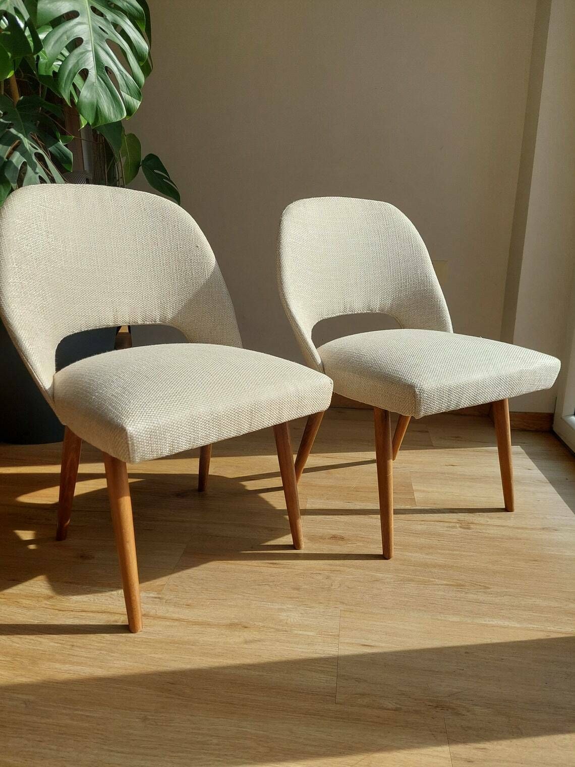 Vintage Coctail Armchairs / Pair / Mcm Easy Chairs/ Retro Lounge Chairs/ Shell Chairs/Mcm Living Room/Retro Home/Stol Kamnik/Yugoslavia/60's