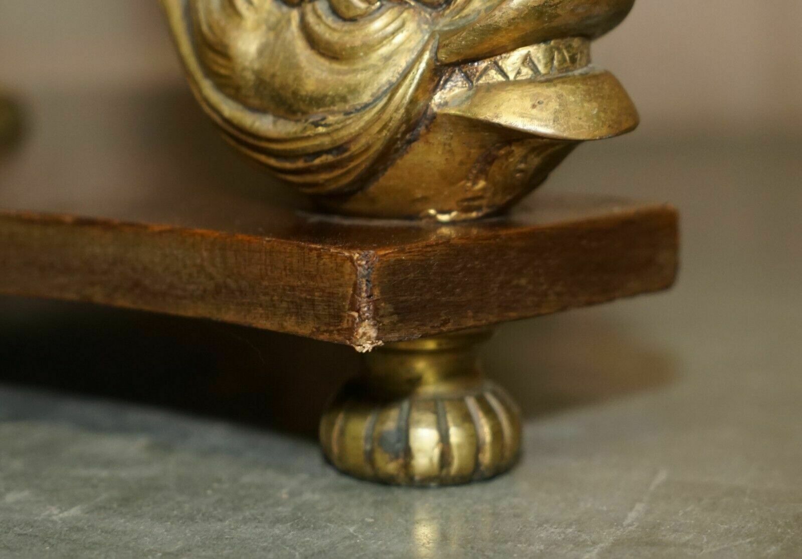 photo vintage Very Fine 19th Century Gilt Brass Dolphin Italian Carrara Marble Coffee Table