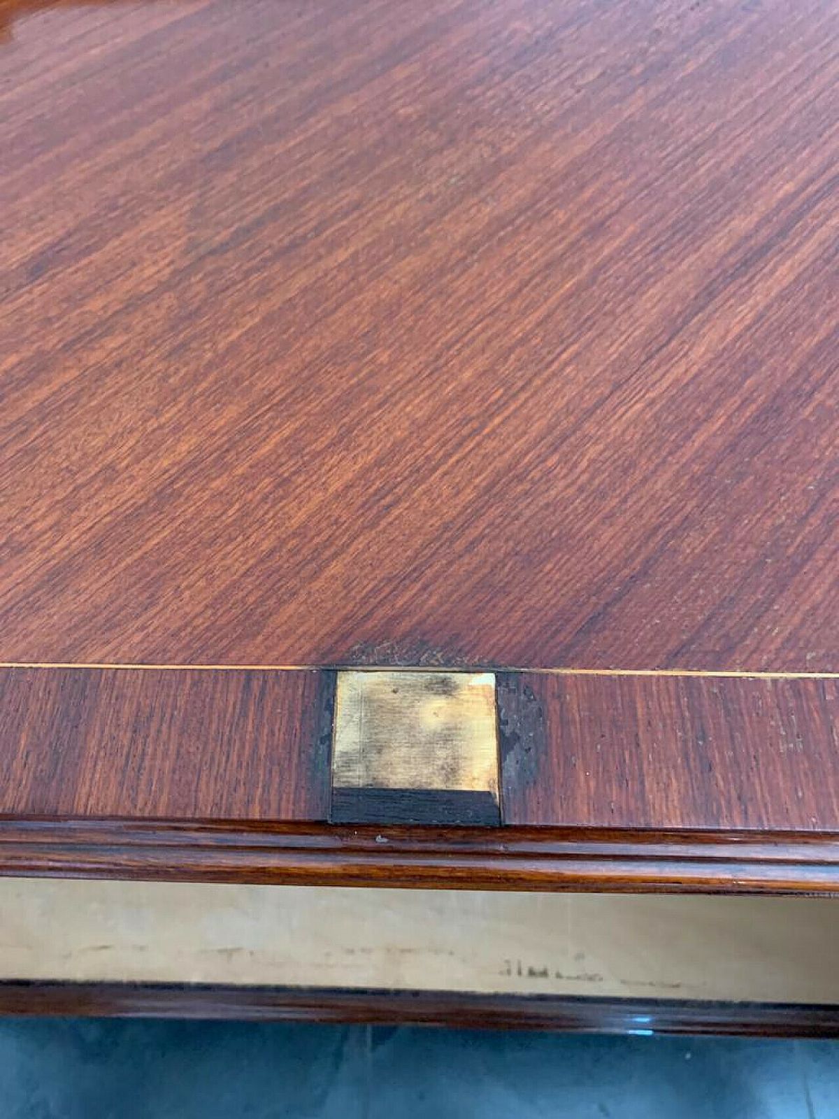 Furniture Inlaid Sideboard Attributed To Paolo Buffa For La Permanente Mobili Cantù, 1950s photo