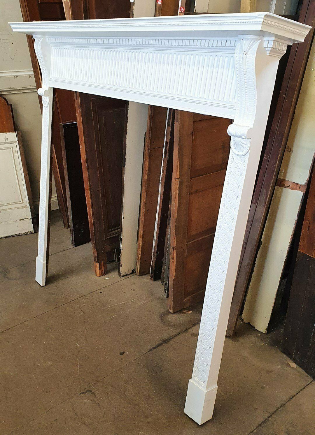 Original Georgian Fireplace Mantel, 1700s photo furniture