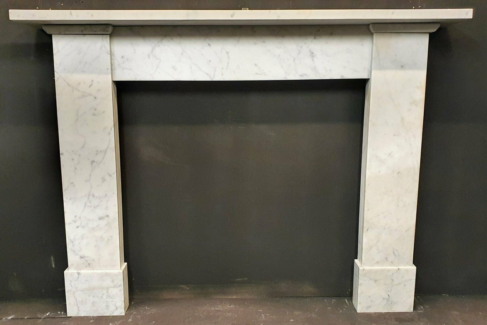 Original Reclaimed Scottish Victorian Carrara Fireplace Mantel