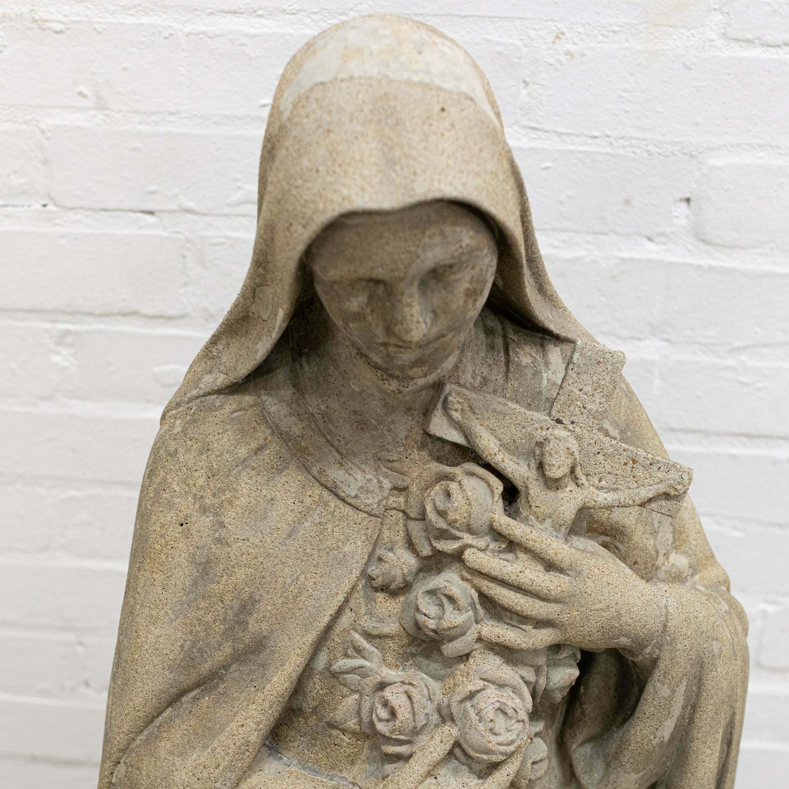 Reclaimed Saint Teresa Of Avila Statue | Teresa Of Jesus photo furniture
