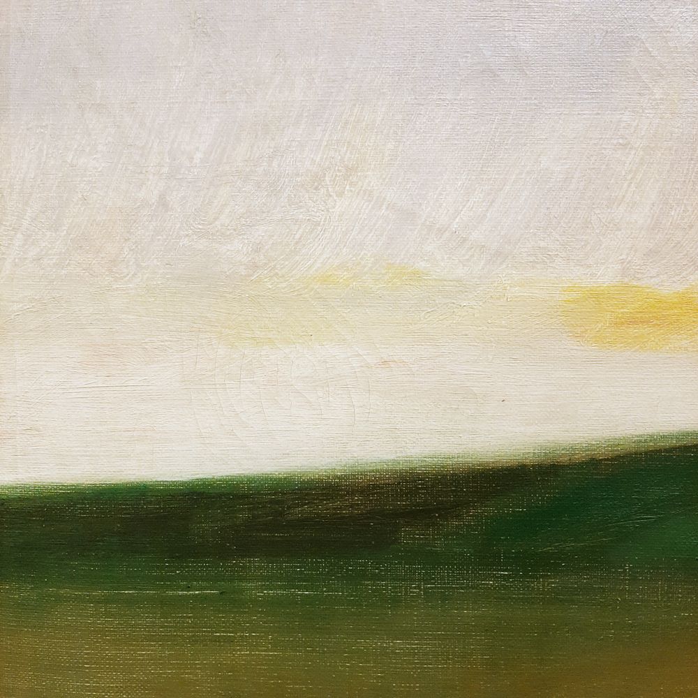 Poul Sørensen Oil Painting photo vintage