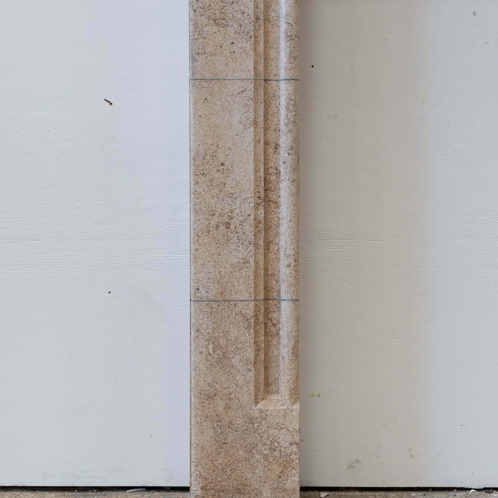 Reclaimed Antque Art Deco Stone Bolection Fireplace Surround photo Home Fixtures
