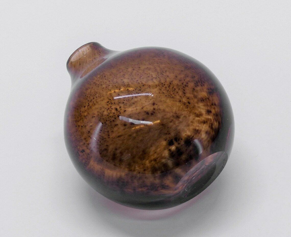 Gunnar Ander Vase In Blown Glass 1960 photo vinterior