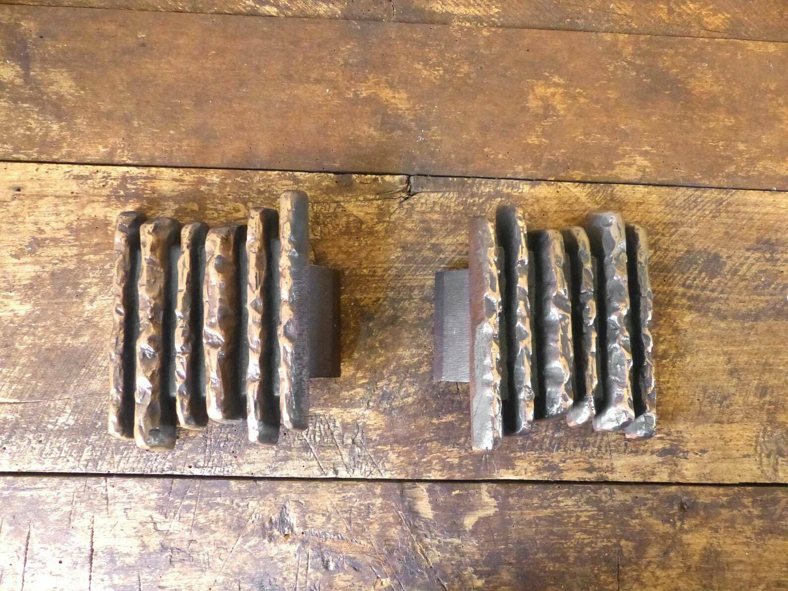 Alpan Bronze Brutalist Door Handles photo for sale