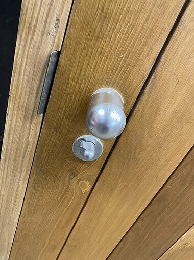 photo for sale Brute Heavy Solid Oak Front Door Frame Reclaimed Bespoke Hardwood Glazed Keys