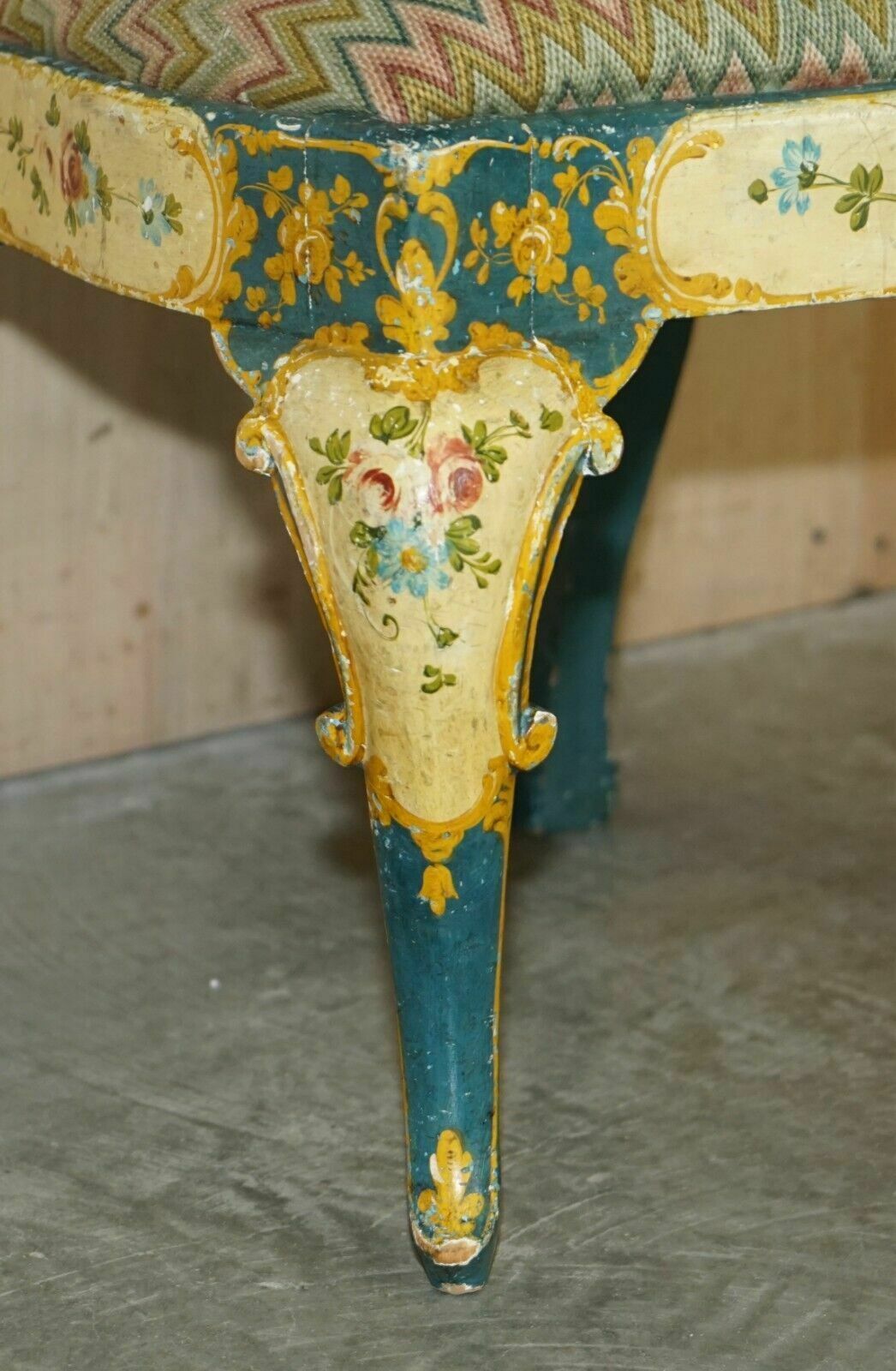 photo for sale Pair Of Antique Regency Chairs & Matching Table From Glenalmond Estate Scotland