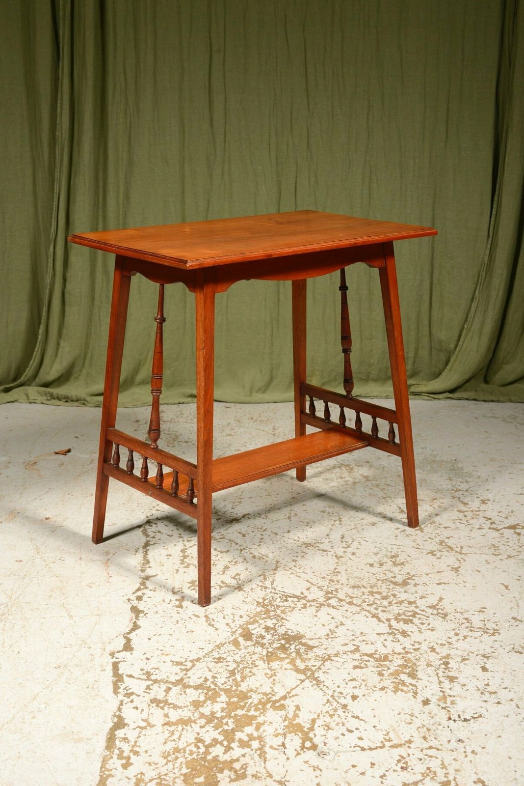 An Aesthetic Movement Walnut Table In The Style Of Collinson And Lock   C.1870