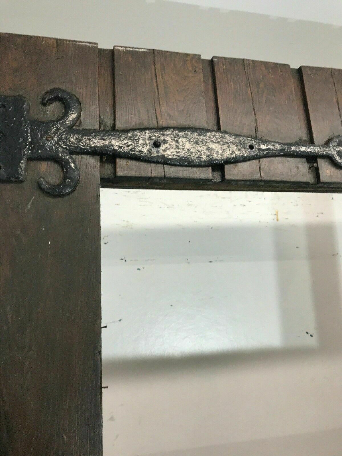Large Solid Oak Front Door Antique Old Period Wood Reclaimed Hardwood Unglazed photo vinterior