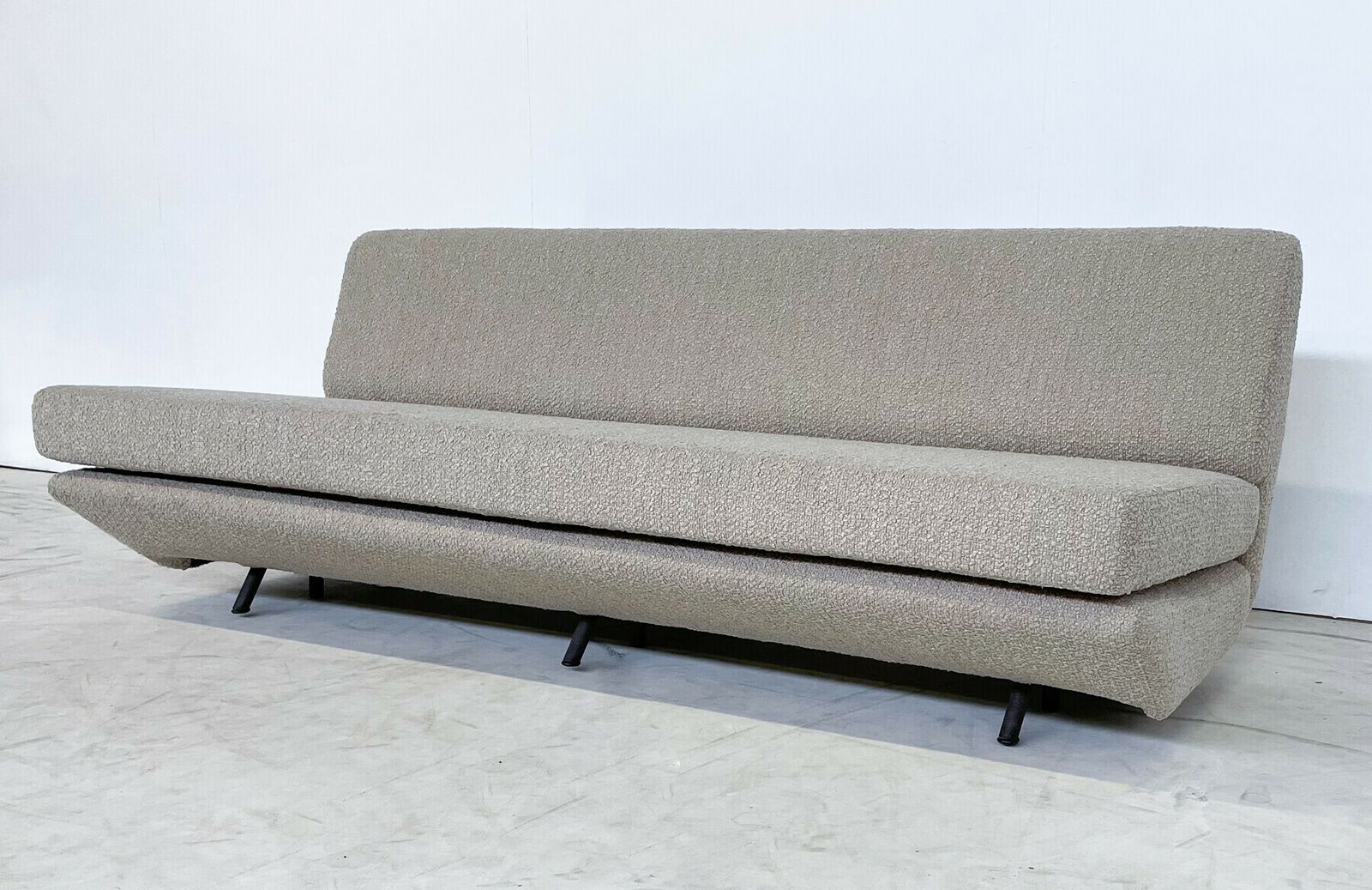Mid Century Modern Boucle Sofa By Marco Zanuso photo furniture