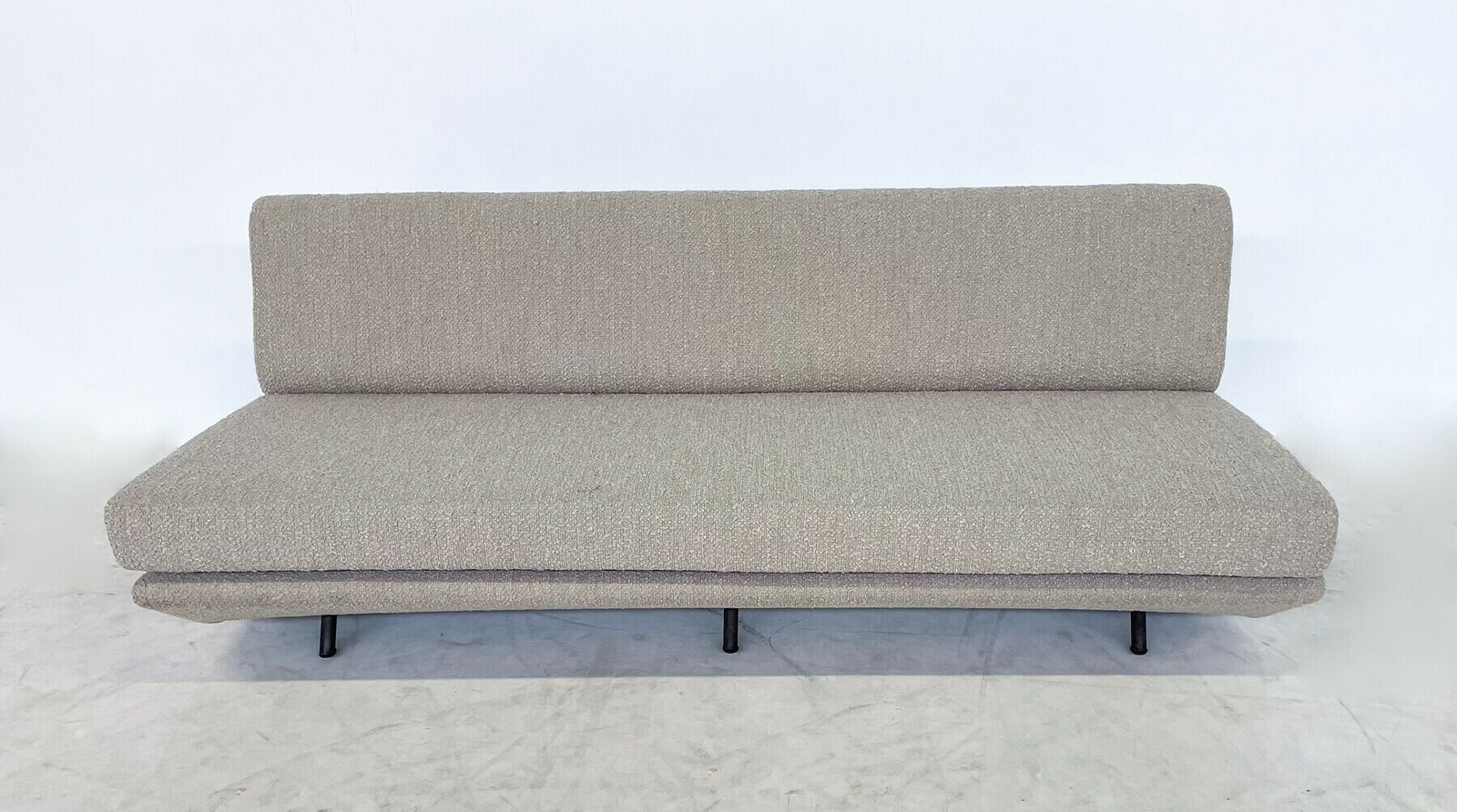Mid Century Modern Boucle Sofa By Marco Zanuso photo for sale