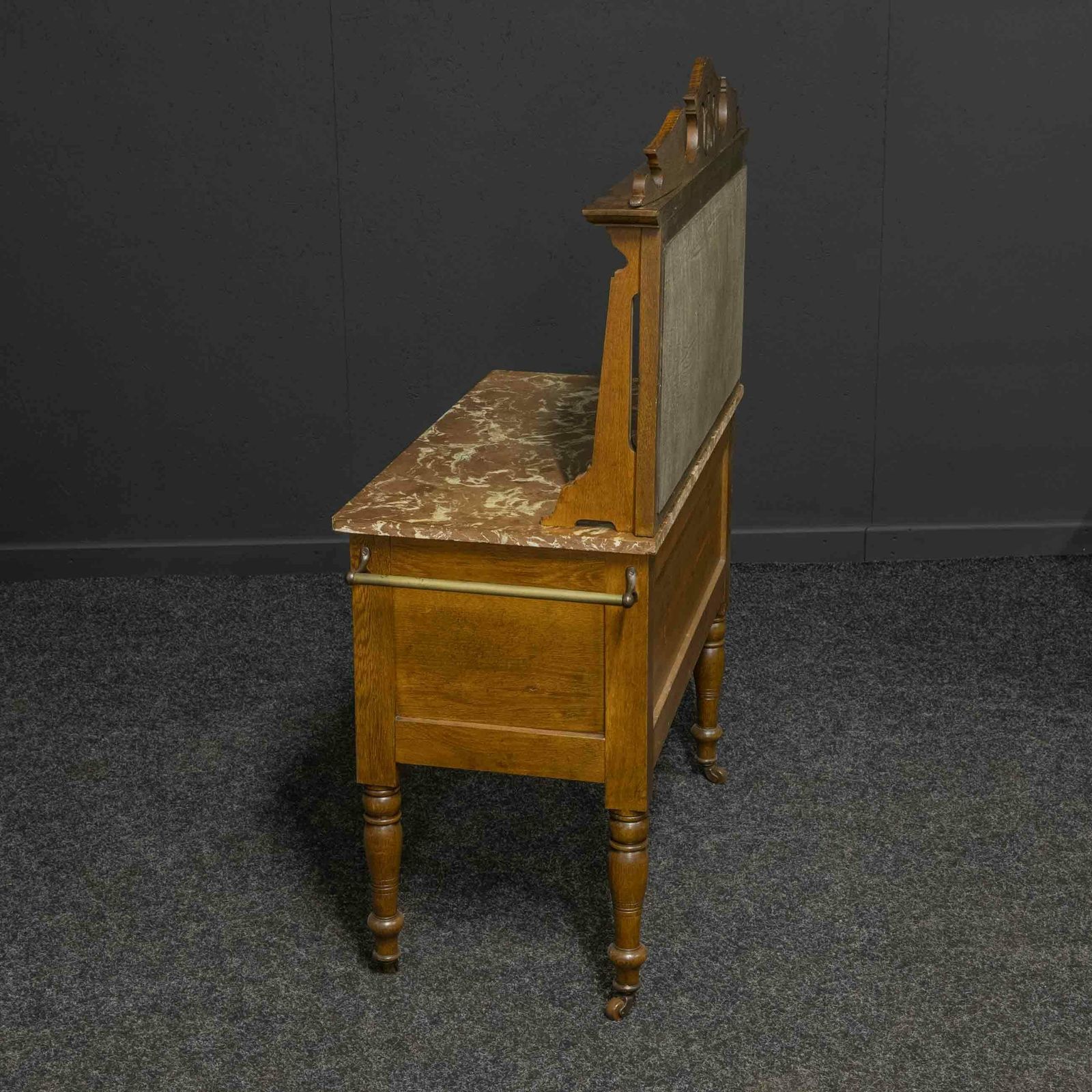 Edwardian Oak Washstand photo vinterior