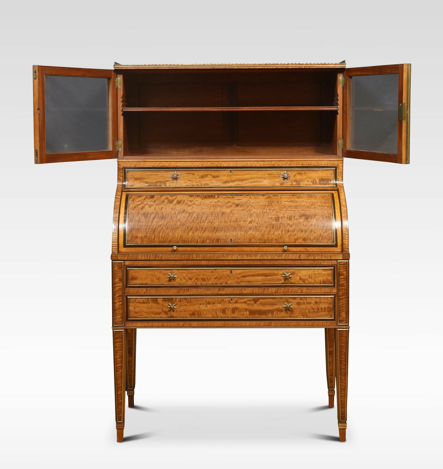 70200.0 Pair Of Important Georgian Cylinder Cabinets photo