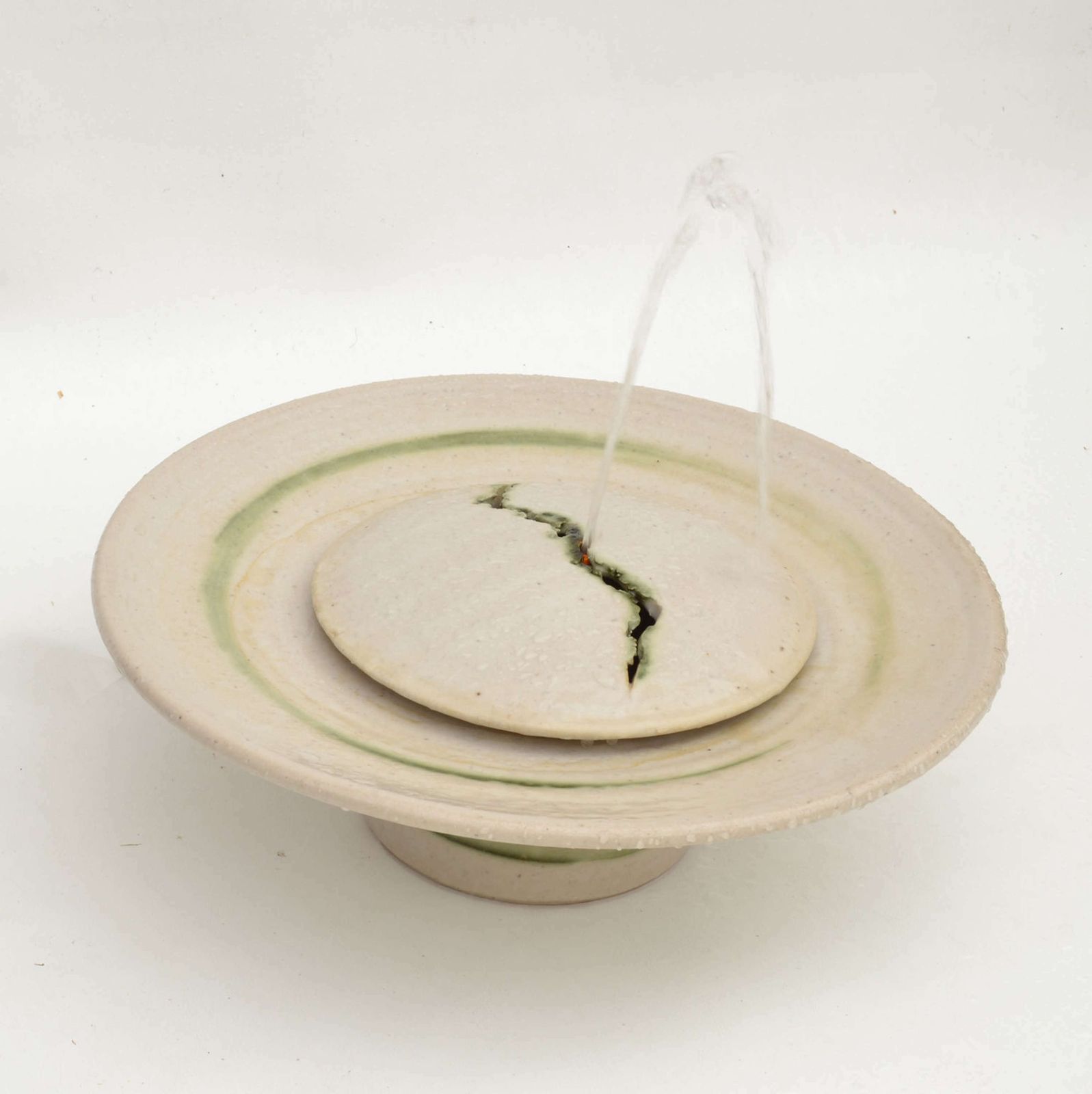 Studio Pottery Fountain By Piet Knepper For Mobach 1983 photo vinterior