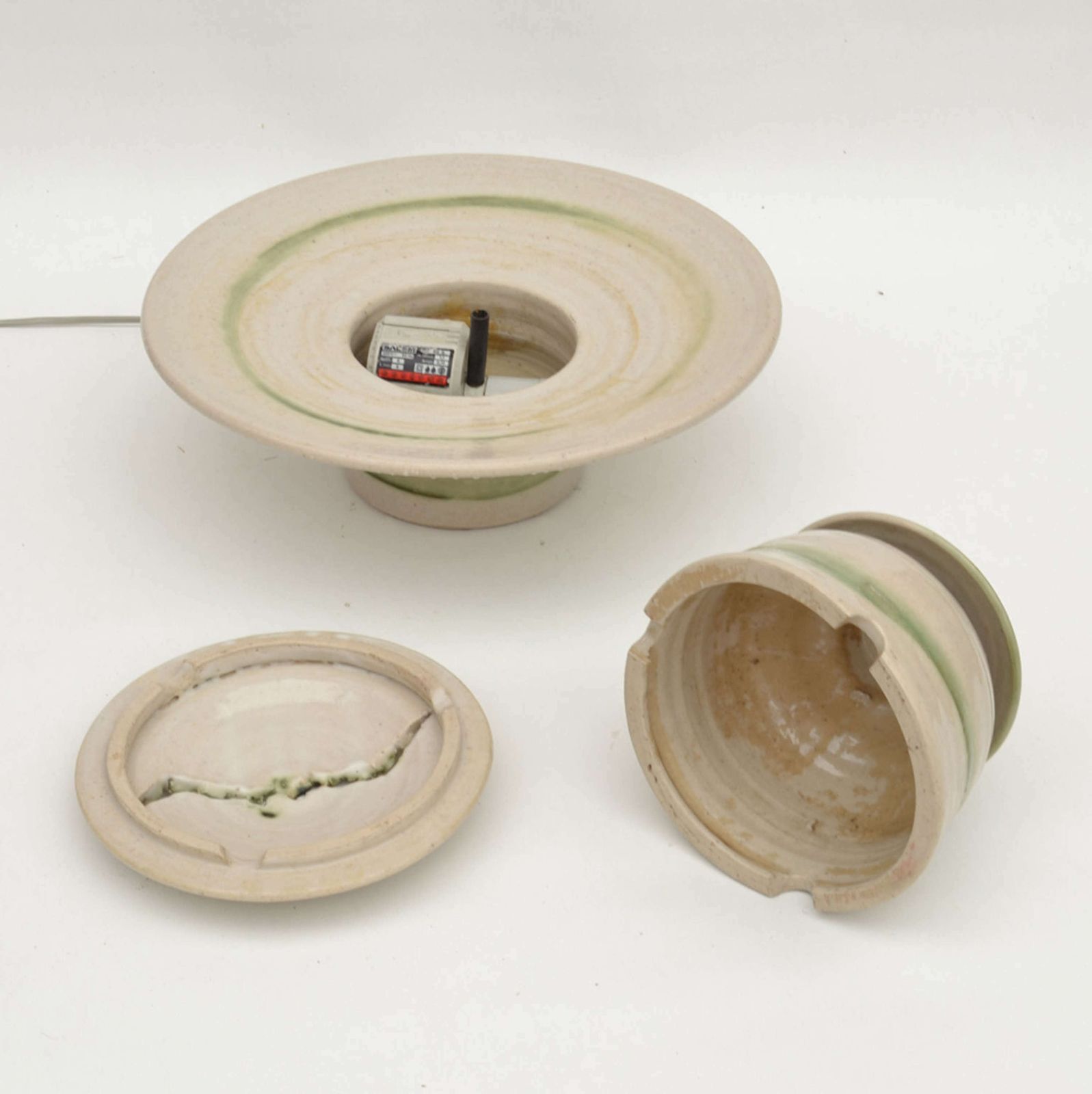 Home Decor Studio Pottery Fountain By Piet Knepper For Mobach 1983 photo