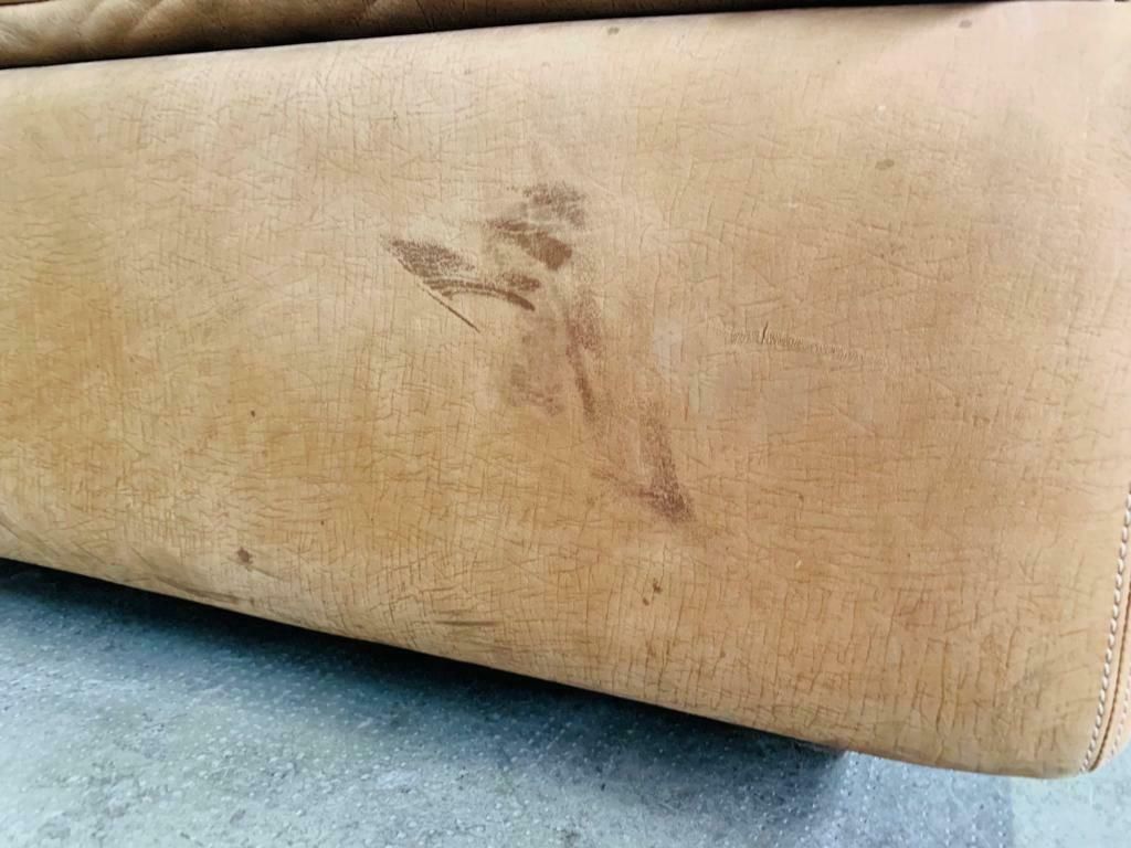 photo furniture Bogo Sofa In Leather And Suede, By Carlo Bartoli For Rossi Di Albizzate, Set Of 5