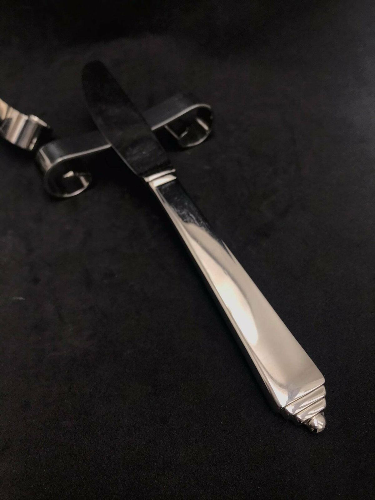 Vintage Knife Rests Art Deco Style, Mid Century Retro Table, Wedding Gift, Gift For Her photo Home Decor