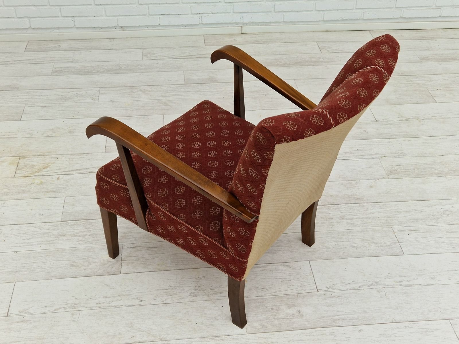 photo buy 1950s, Danish Design, Original Armchair In Very Good Condition.