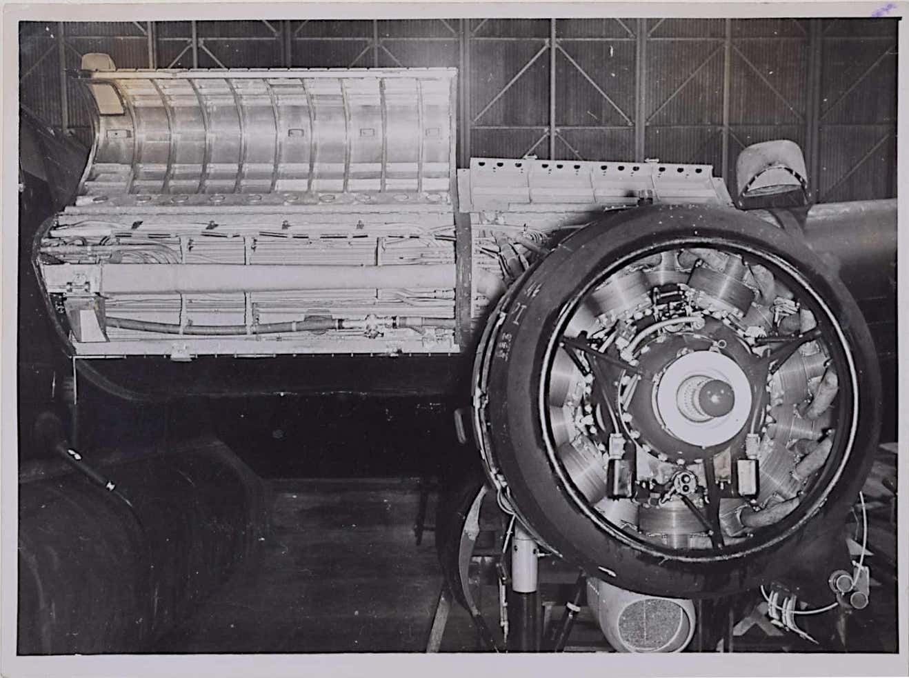 Unknown Avro Lancaster Bomber Original 1943 Silver Gelatin Photograph De Icing System 1943 photo furniture